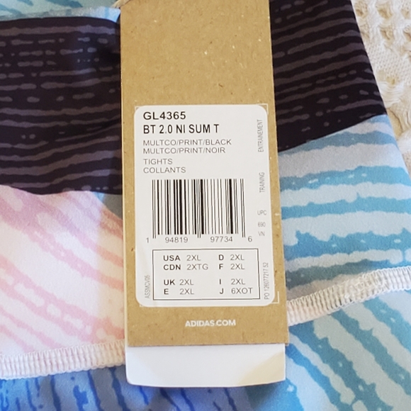 Adidas Believe This ⅞ Legging NWT - Picture 8 of 8